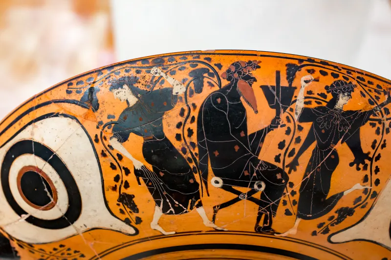 Leagros Group - Abv 381 298 - Symposion - Dionysos With Maenads - Roma Mnevg 773 - 