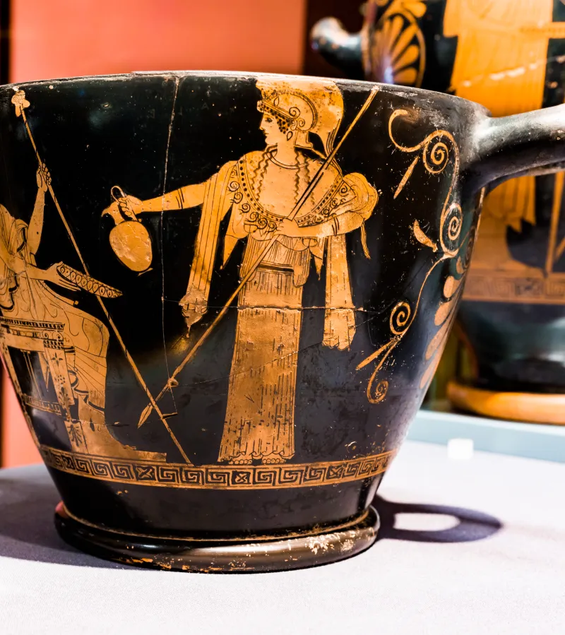 Lewis Painter - Arv 972 3 - Zeus And Athena - Woman And Old Man - Wien Khm As Iv 3711 - 