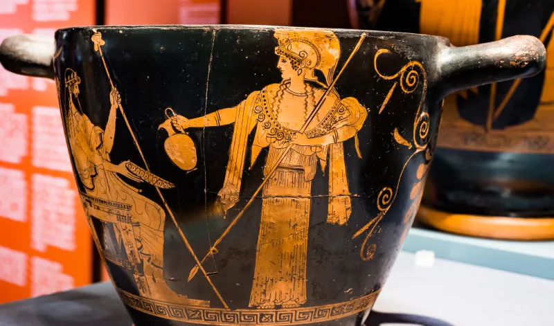 Lewis Painter - Arv 972 3 - Zeus And Athena - Woman And Old Man - Wien Khm As Iv 3711 - 