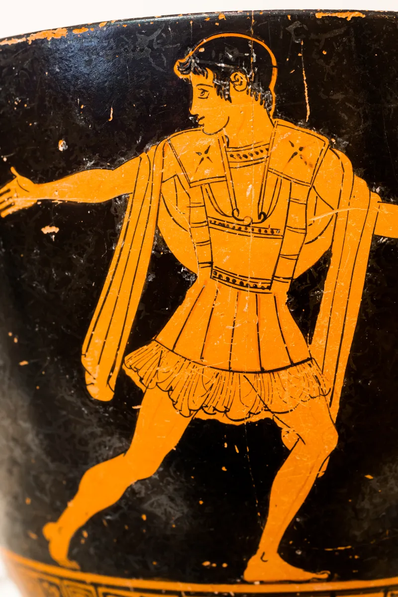 Lewis Painter - Arv 973 12 - Young Warrior Leaving Home - Athens Nam 