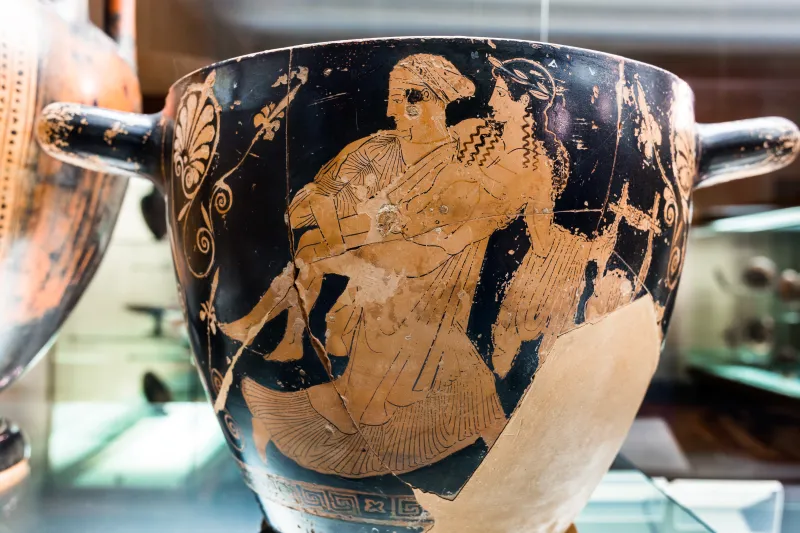 Lewis Painter Arv 975 35 Eos Carrying Off Tithonos Or Kephalos - Youth Pursuing Boy 