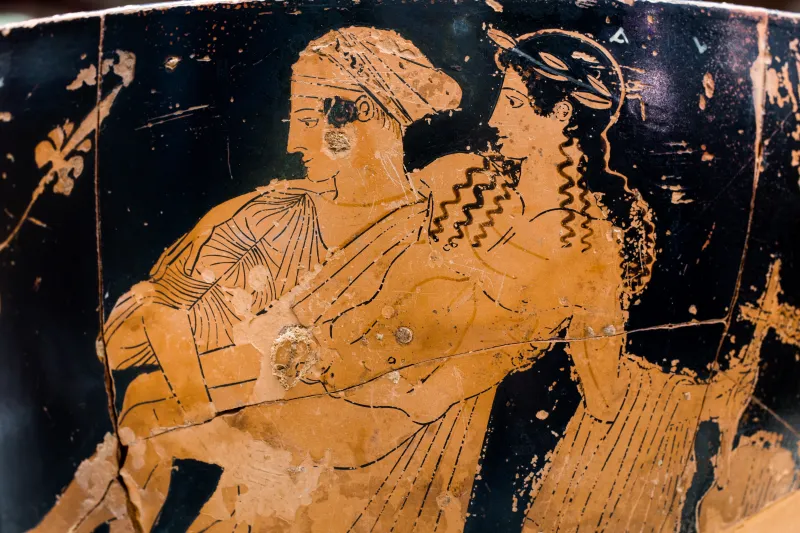 Lewis Painter Arv 975 35 Eos Carrying Off Tithonos Or Kephalos - Youth Pursuing Boy 