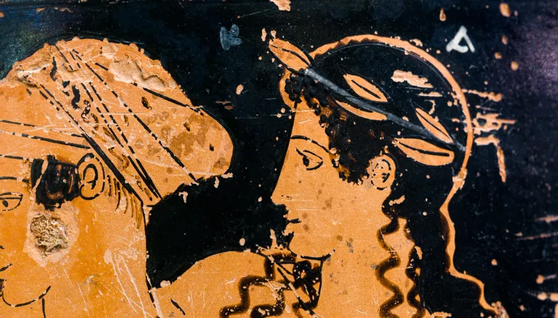 Lewis Painter Arv 975 35 Eos Carrying Off Tithonos Or Kephalos - Youth Pursuing Boy 