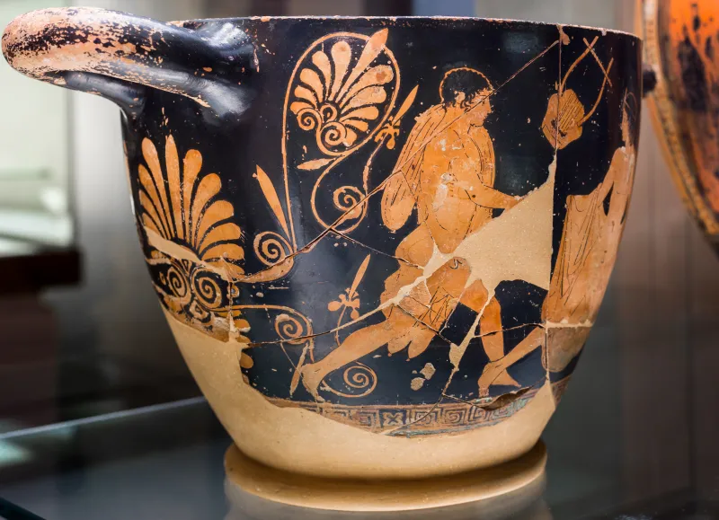 Lewis Painter Arv 975 35 Eos Carrying Off Tithonos Or Kephalos - Youth Pursuing Boy 