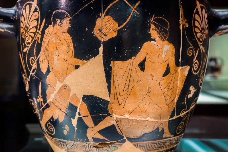 Lewis Painter Arv 975 35 Eos Carrying Off Tithonos Or Kephalos - Youth Pursuing Boy 