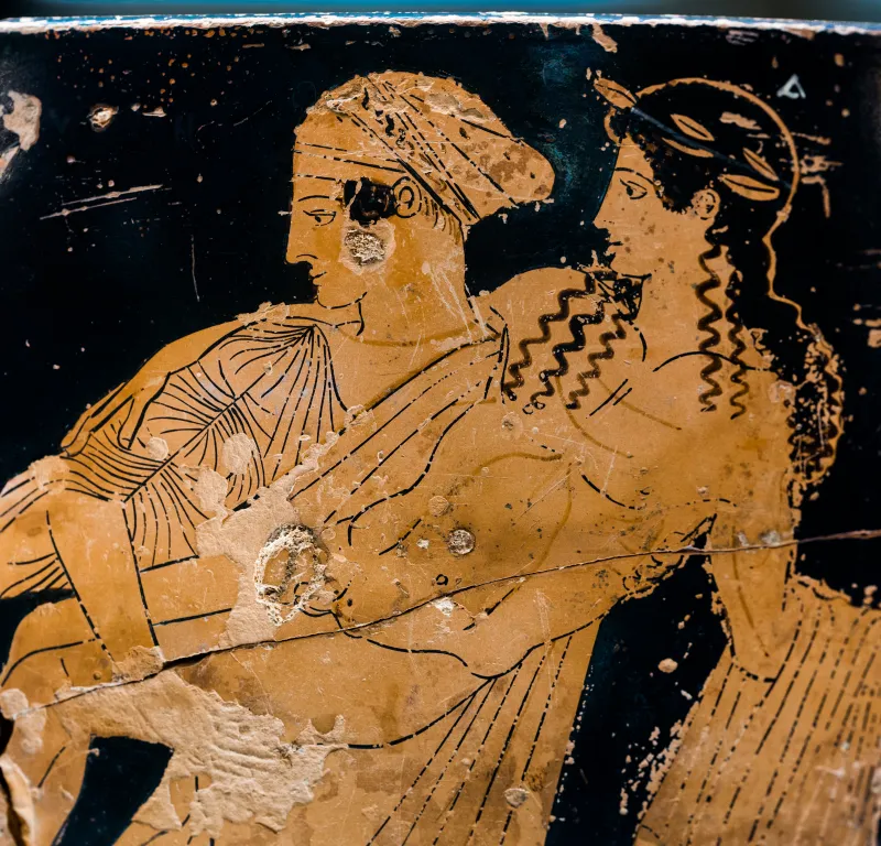 Lewis Painter Arv 975 35 Eos Carrying Off Tithonos Or Kephalos - Youth Pursuing Boy - Firenze Man 4228 - 