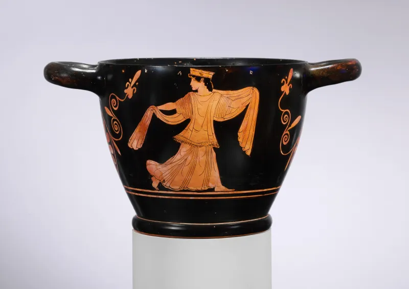 Terracotta Skyphos (Deep Drinking Cup) Met 