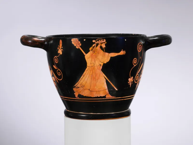 Terracotta Skyphos (Deep Drinking Cup) Met 