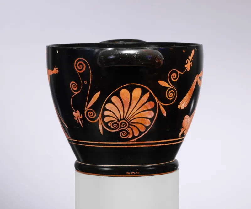 Terracotta Skyphos (Deep Drinking Cup) Met 