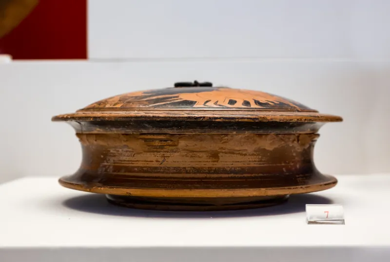 Lid Painter - Arv 1282 2 - Helios With Selene And Nyx - Athens Nam 17983 - 