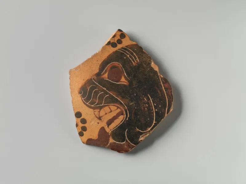 Fragment Of A Terracotta Vase Met 