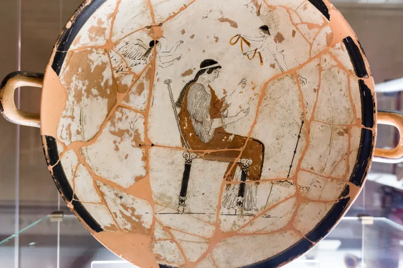Lyandros Painter Arv 835 1 Aphrodite With Two Erotes - Athletes 
