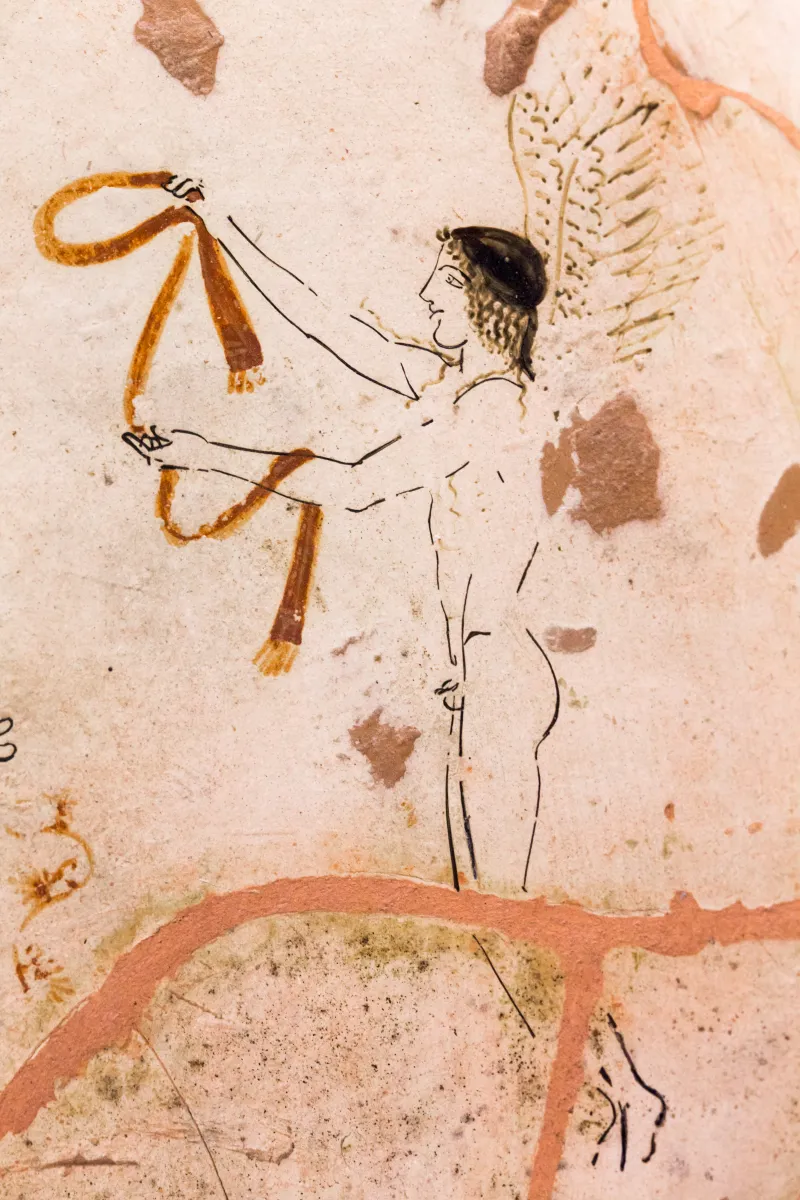 Lyandros Painter Arv 835 1 Aphrodite With Two Erotes - Athletes 