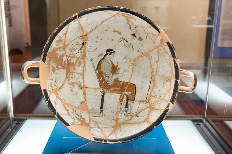 Lyandros Painter - Arv 835 1 - Aphrodite With Two Erotes - Athletes - Firenze Man 75409 - 
