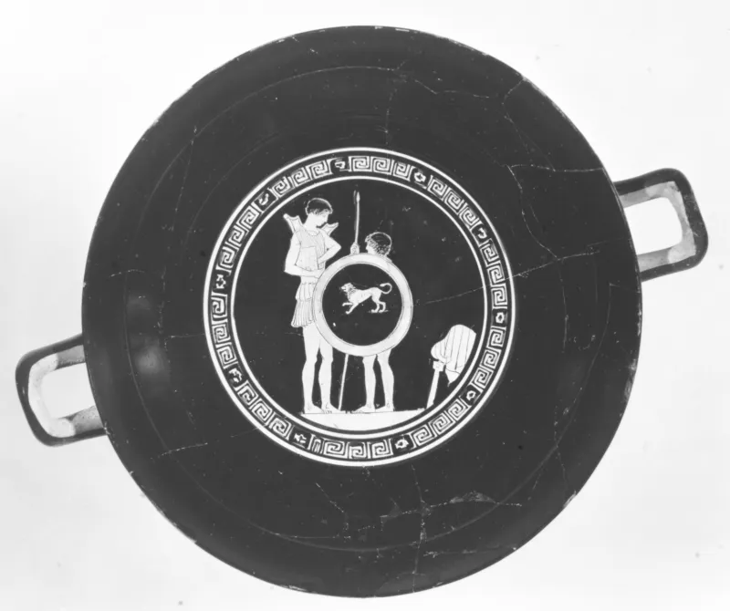 Terracotta Kylix (Drinking Cup) Met 