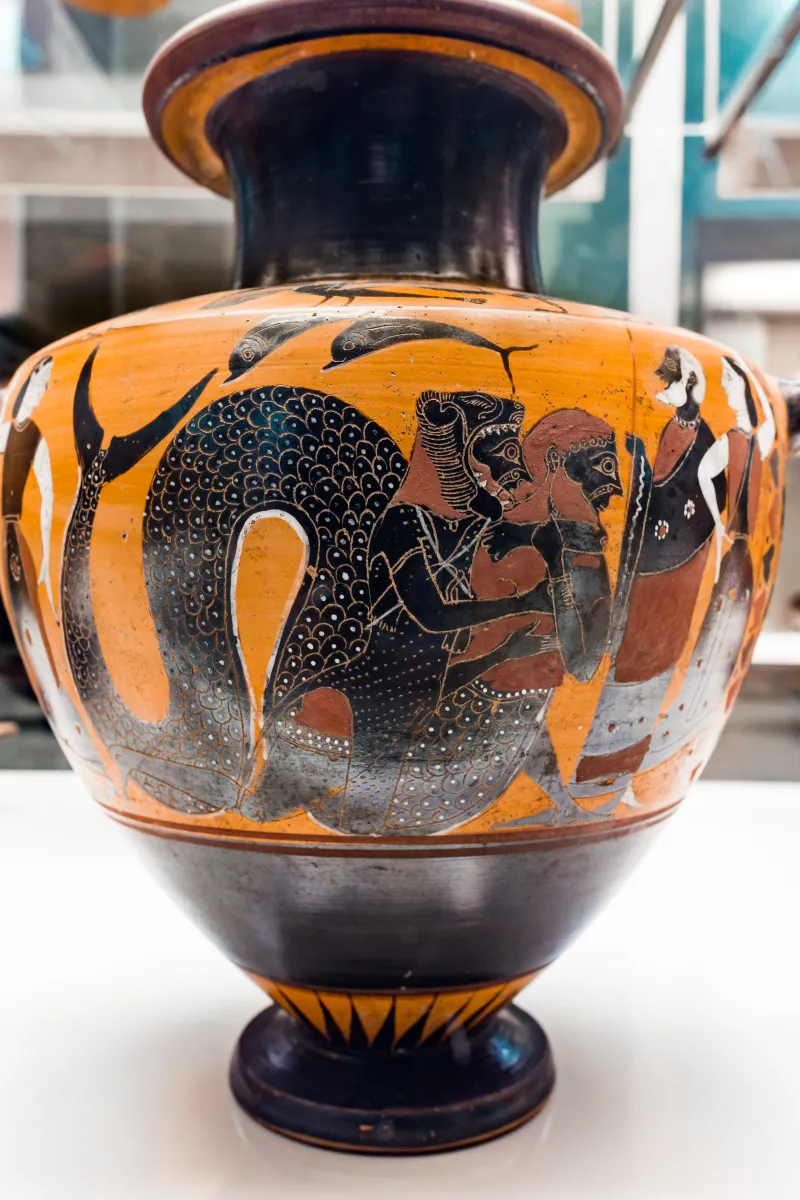 Comparable With Lydos - Abv 115 Extra - Animal Frieze - Herakles And Triton - London Bm 1856-1226-31 - 