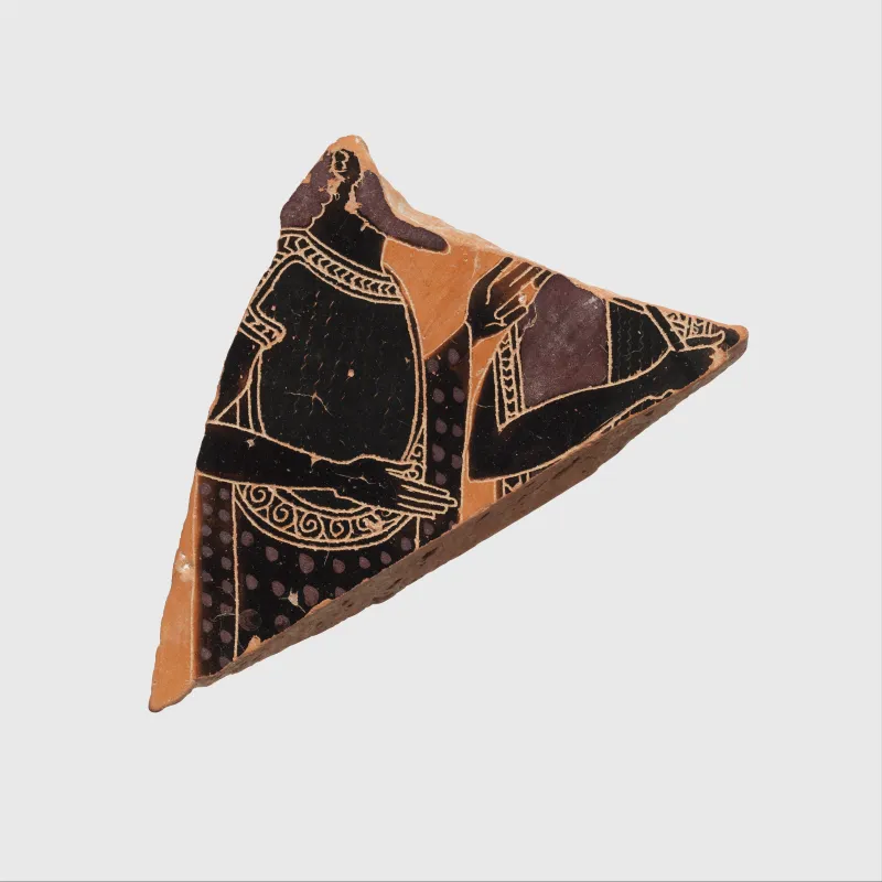Fragment Of A Terracotta Plate Met 