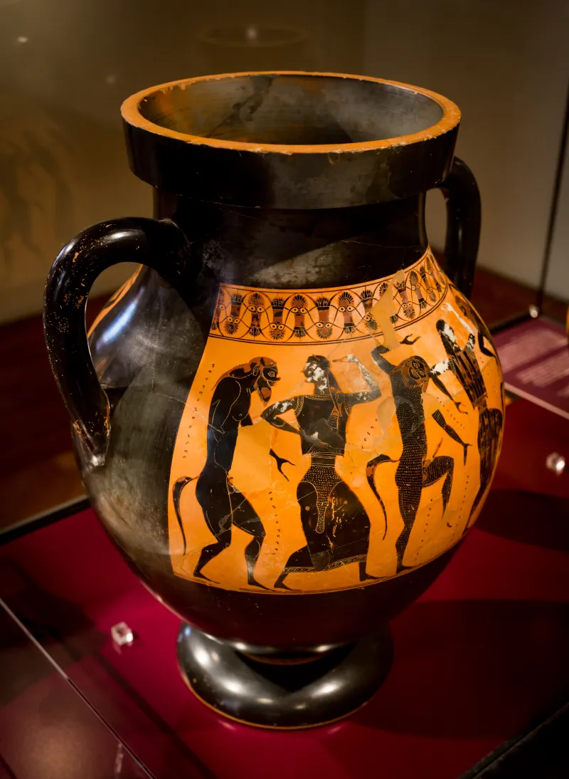 Lydos - Abv 109 Extra - Thiasos Of Satyrs And Maenads - Basel Asusl Bs 424 - 