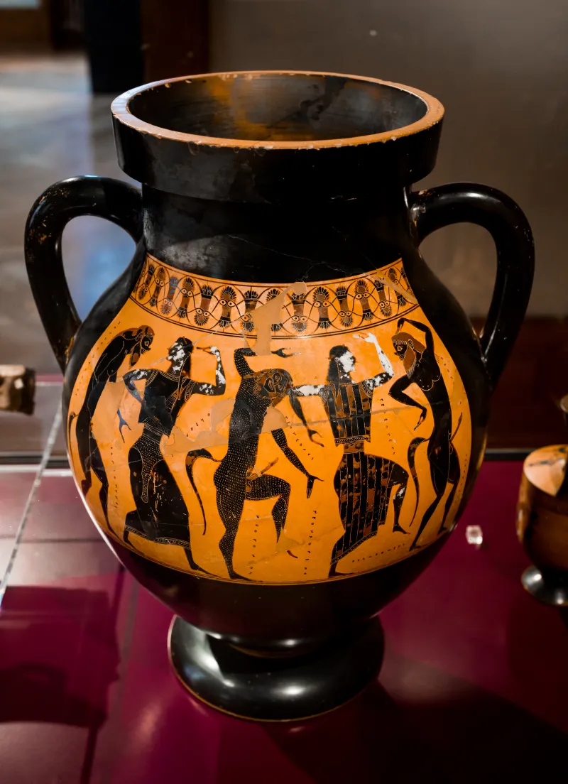 Lydos - Abv 109 Extra - Thiasos Of Satyrs And Maenads - Basel Asusl Bs 424 - 