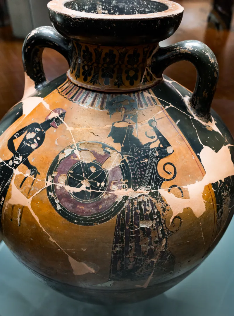 Lydos - Abv 110 33 - Victorious Athlete And Athena - Quadriga - Firenze Man 97779 - 