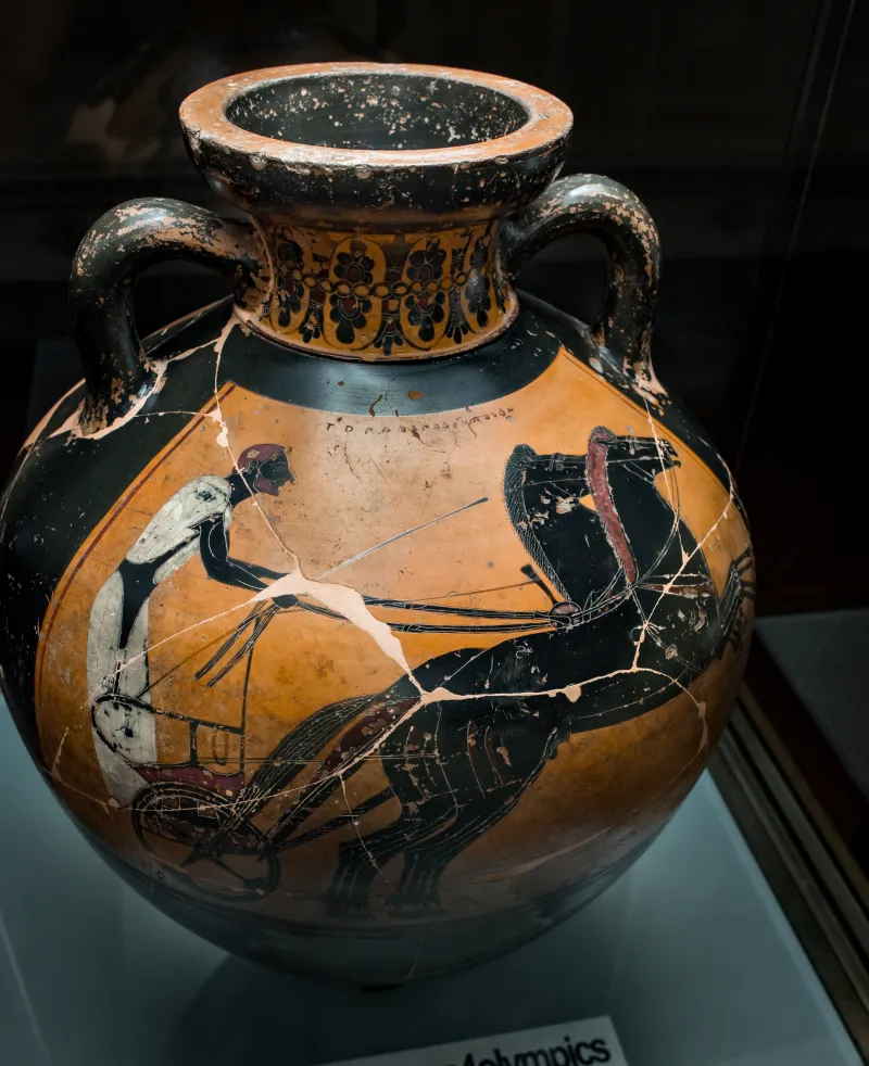 Lydos - Abv 110 33 - Victorious Athlete And Athena - Quadriga - Firenze Man 97779 - 