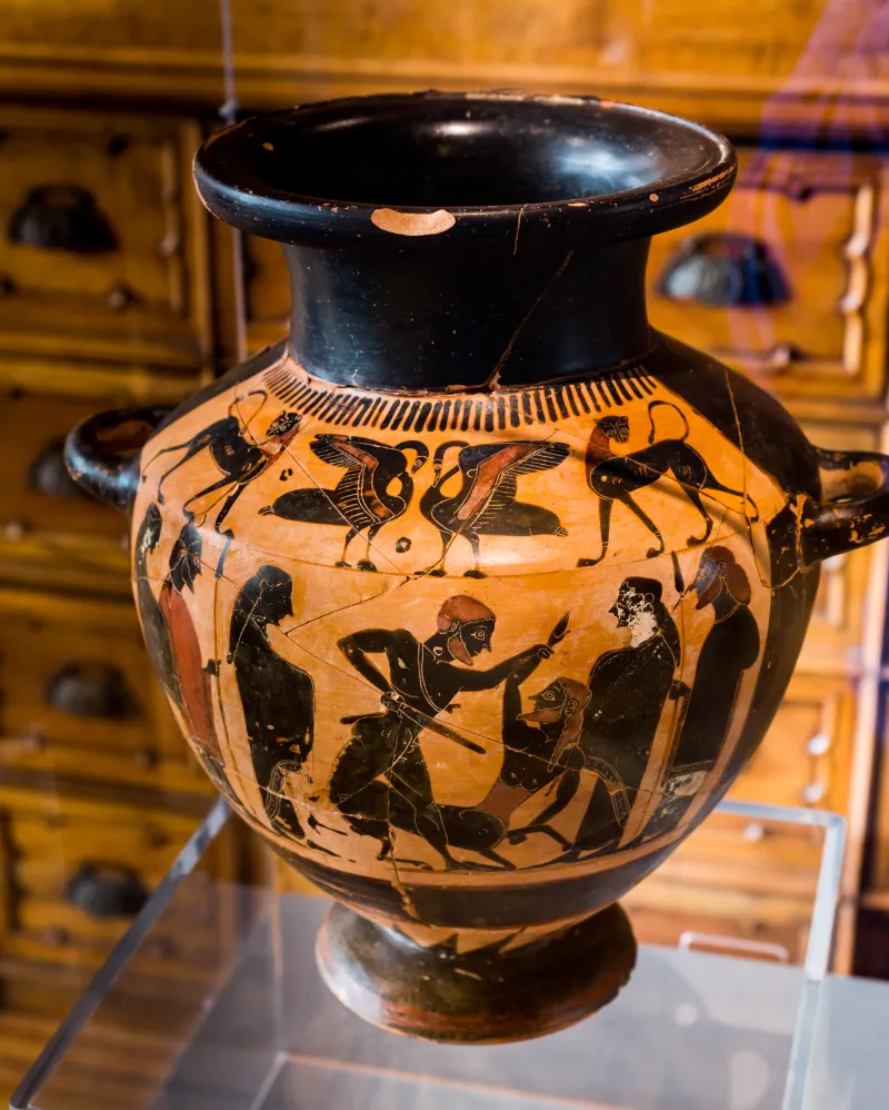 Lydos - Abv Extra - Animal Frieze - Herakles And Nessos - Roma Sabap-Rvem - 
