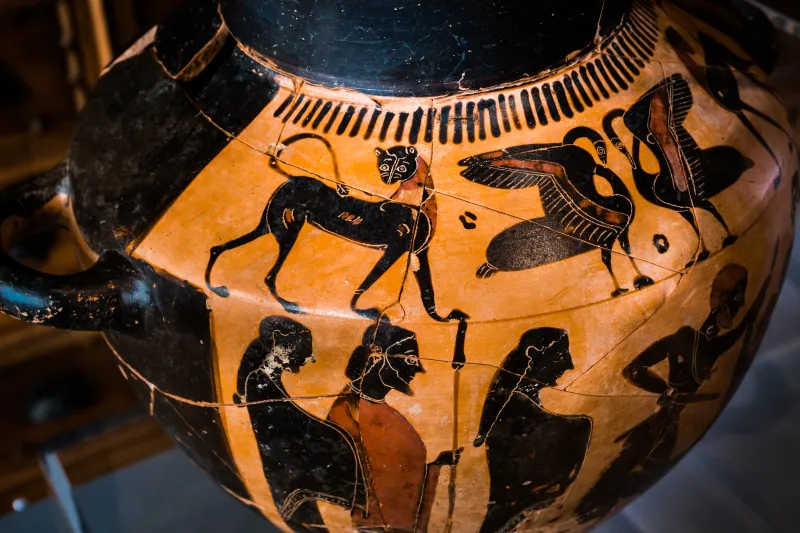 Lydos - Abv Extra - Animal Frieze - Herakles And Nessos - Roma Sabap-Rvem - 