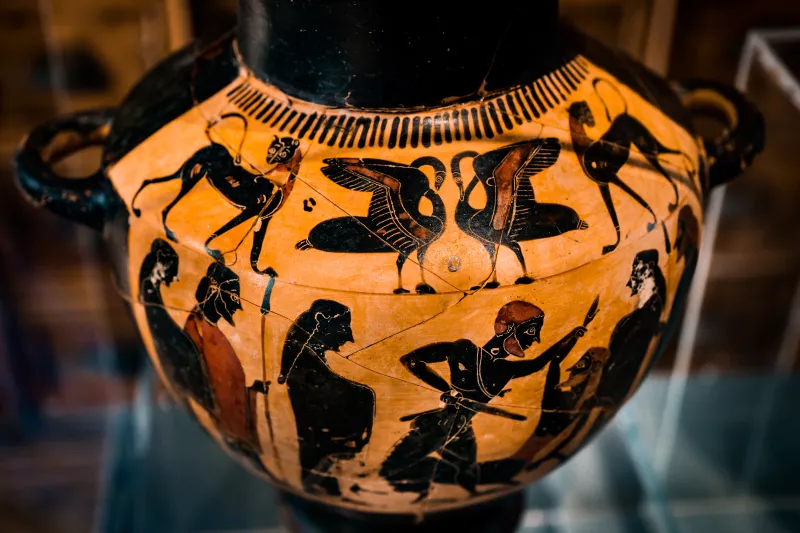 Lydos - Abv Extra - Animal Frieze - Herakles And Nessos - Roma Sabap-Rvem - 