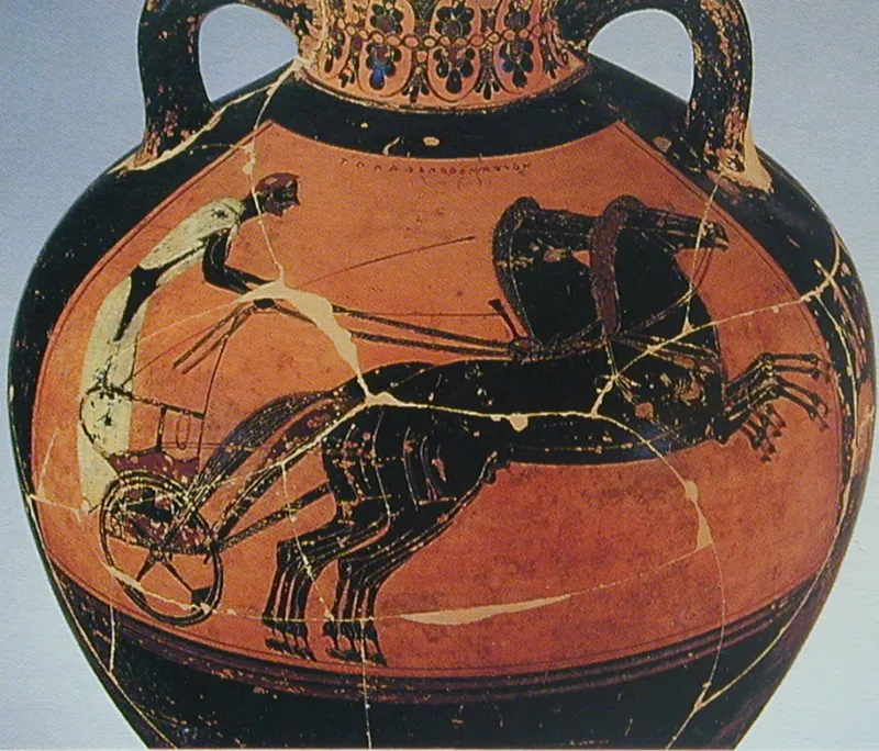 Panathenaic Amphora Firenze Museo Archeologico 