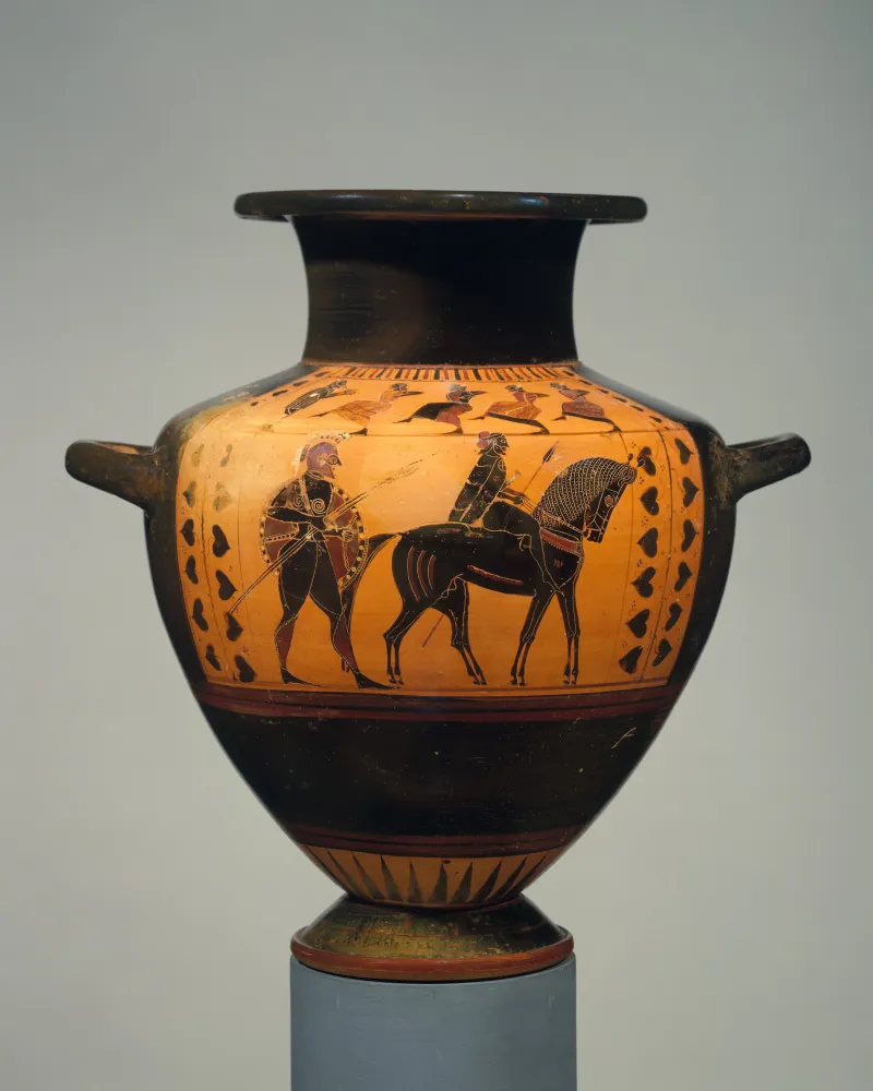 Terracotta Hydria (Water Jar) Met 