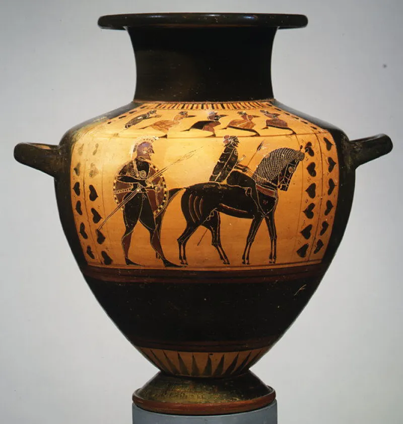 Terracotta Hydria (Water Jar) Met 