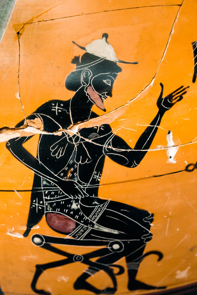 Lysippides Painter - Abv 255 9 - Herakles Kitharoidos - Warrior With Horse Departing - Roma Mnevg 24998 - 