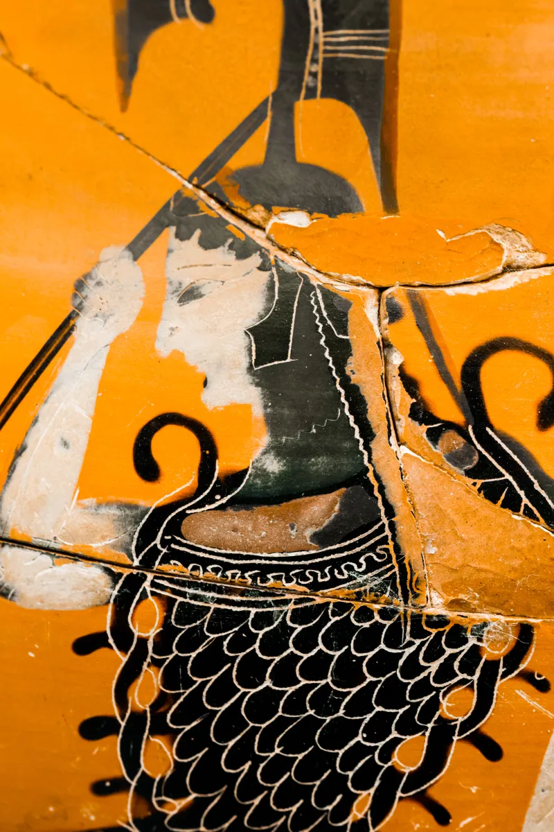 Lysippides Painter - Abv 255 9 - Herakles Kitharoidos - Warrior With Horse Departing - Roma Mnevg 24998 - 