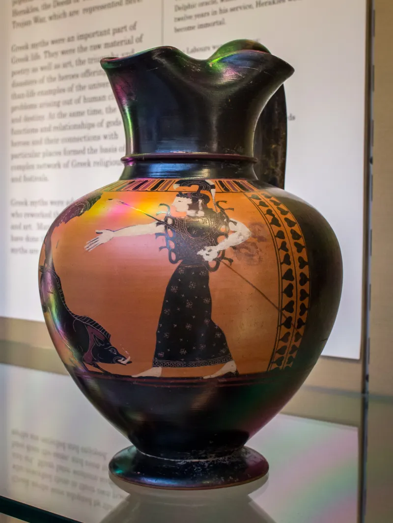 Lysippides Painter Abv 256 21 Herakles And The Erymanthian 