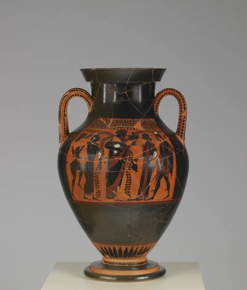 Lysippides Painter - Black-Figure Amphora - Walters 4812 - Side 