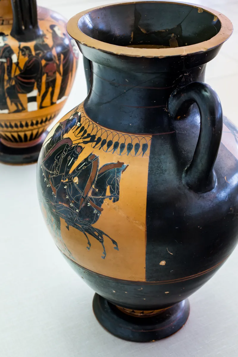 Manner Of The Lysippides Painter - Abv 258 7 - Chariot - Fight - München As 1391 - 