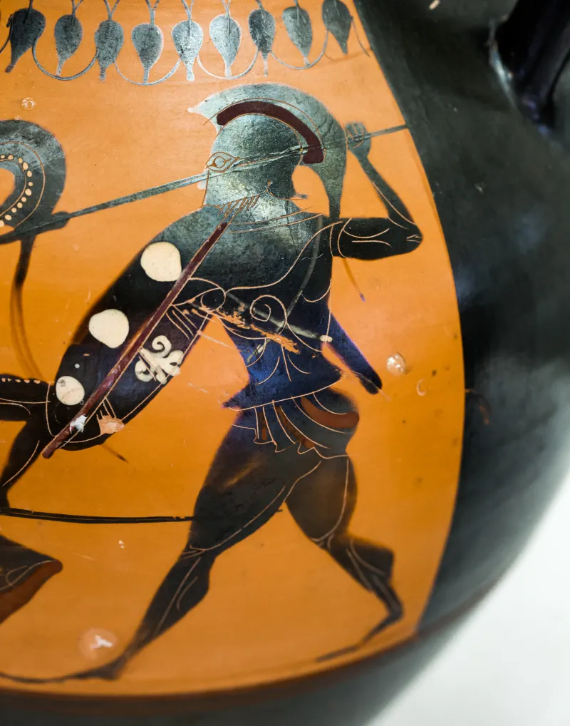 Manner Of The Lysippides Painter - Abv 258 7 - Chariot - Fight - München As 1391 - 