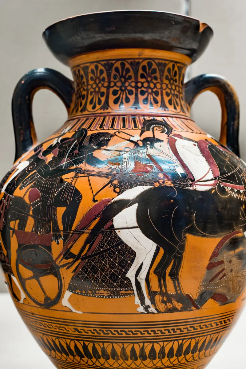 Manner Of The Lysippides Painter - Abv 260 29 - Gigantomachy - Dionysos With Satyrs And Maenads - London Bm 1839-1109-3 - 
