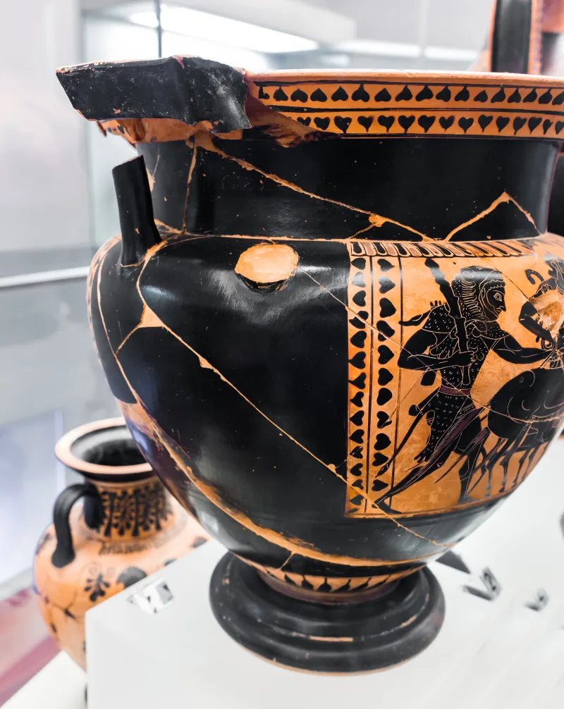Manner Of The Lysippides Painter - Abv 261 43 - Gigantomachy - Dionysos With Satyrs - Roma Mnevg 25003 - 