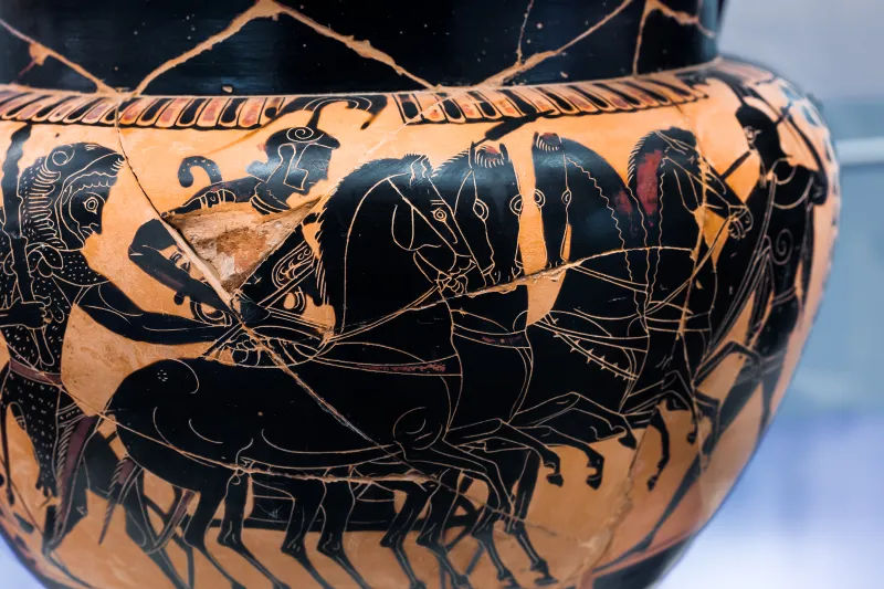Manner Of The Lysippides Painter - Abv 261 43 - Gigantomachy - Dionysos With Satyrs - Roma Mnevg 25003 - 