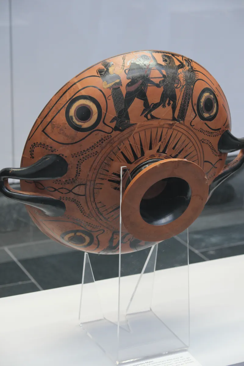 München-Maxvorstadt Antikensammlung Saal 2 Schale Des Lysippides-Malers 