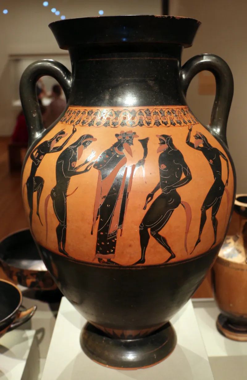 Pittore Lysippides, Anfora Bateman, Attica 530 Ac 