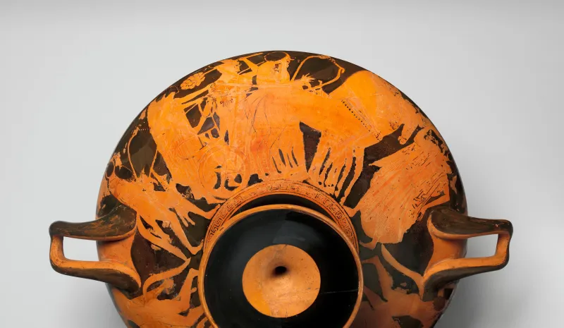 Terracotta Kylix (Drinking Cup) Met 