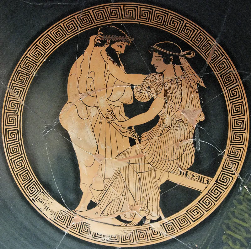 Courtship Louvre 