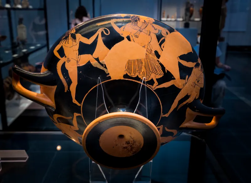 Makron Arv 461 37 Amazon - Dionysos With Satyrs And Maenads 