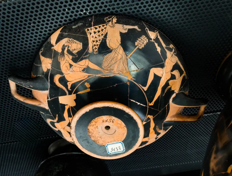 Makron - Arv 464 72 - Man With Cuttle-Fish - Satyrs And Maenads - Roma Mnevg 3575 - 