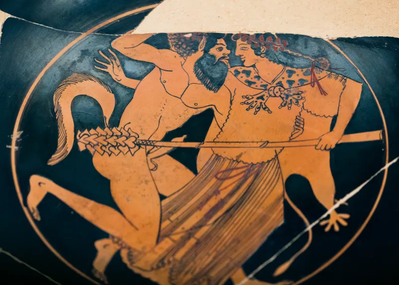 Makron Arv 478 311 Satyr And Maenad 