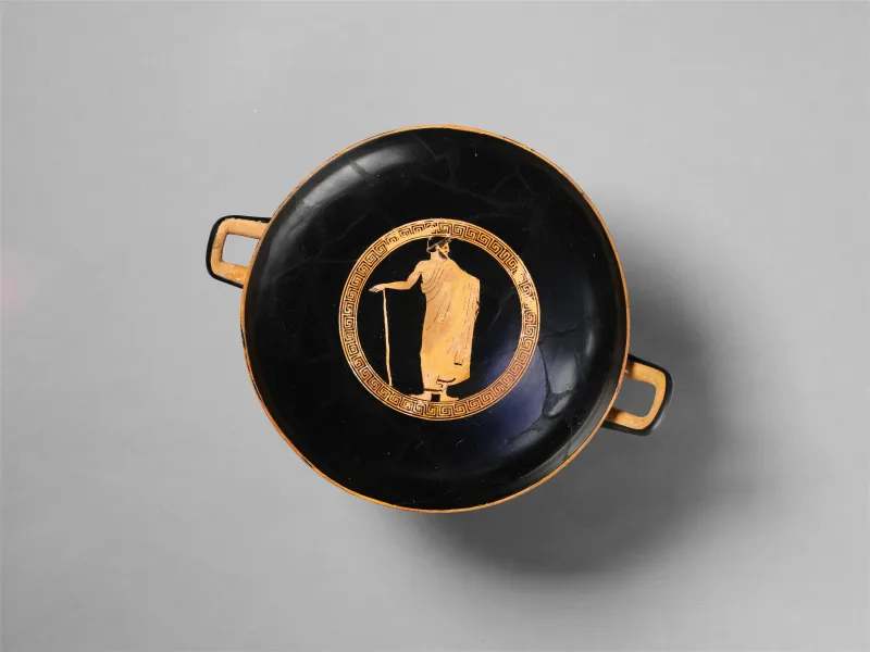 Terracotta Kylix (Drinking Cup) Met 