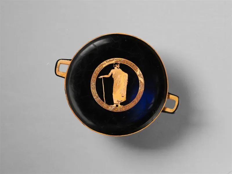 Terracotta Kylix (Drinking Cup) Met 