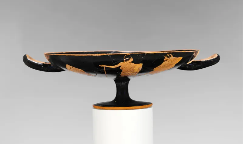 Terracotta Kylix (Drinking Cup) Met 